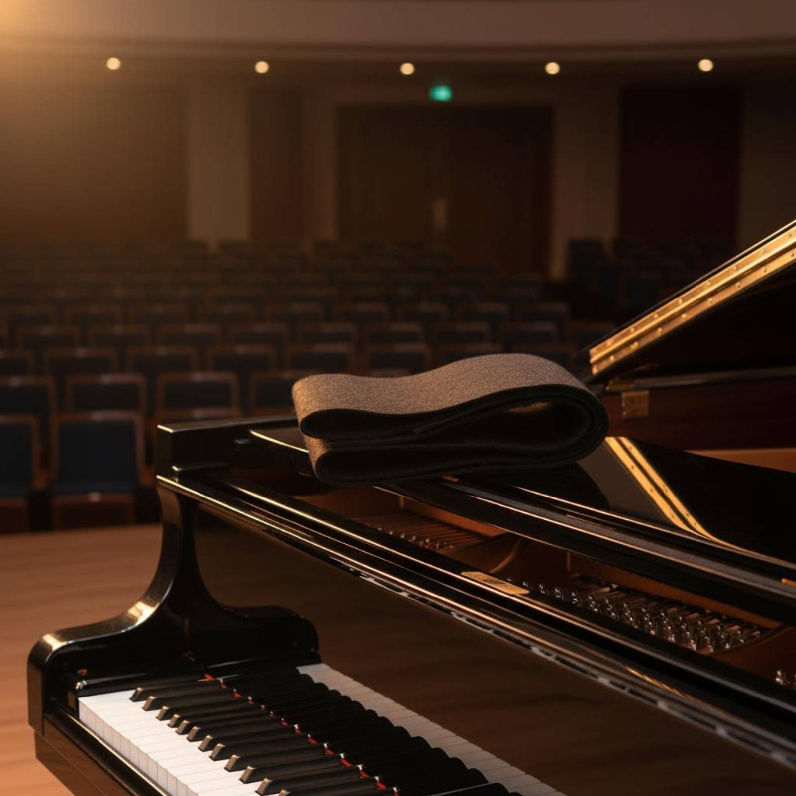 Felt Sheet Wool - Grand Piano Sheet Rack Cover Pure