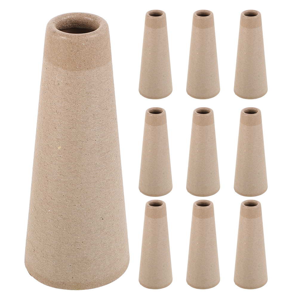 Embroidery Paper - 10Pcs Paper Cone Winding Tubes 57