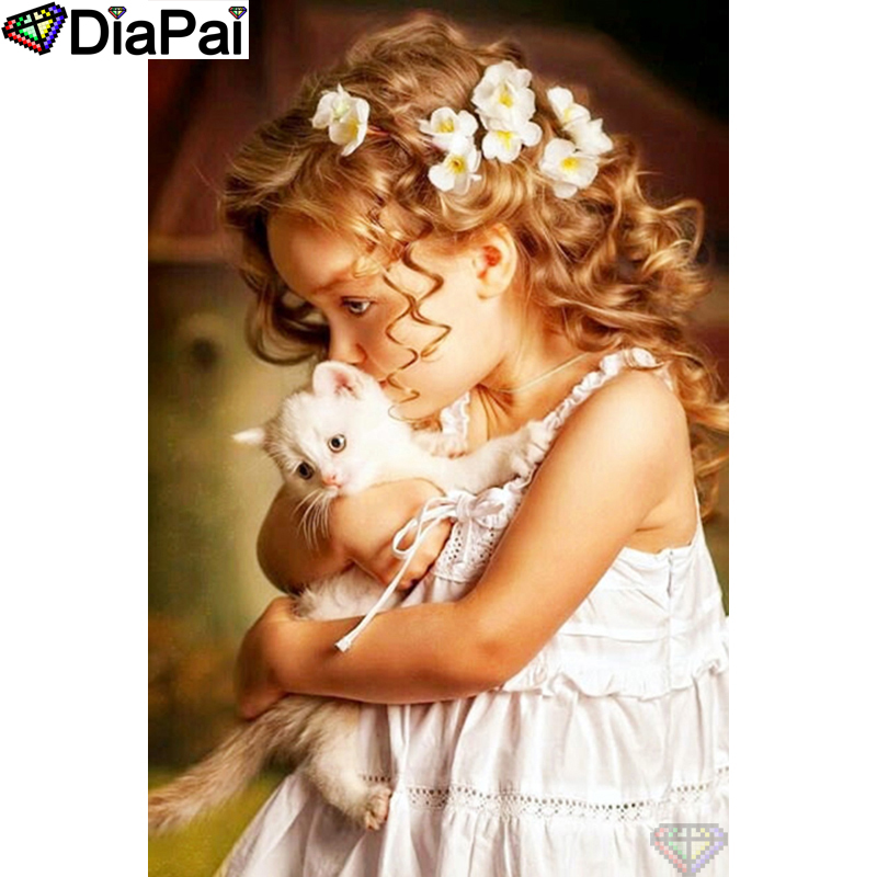 Embroidery Rabbit - DIAPAI 5D Diamond Painting Full Drill