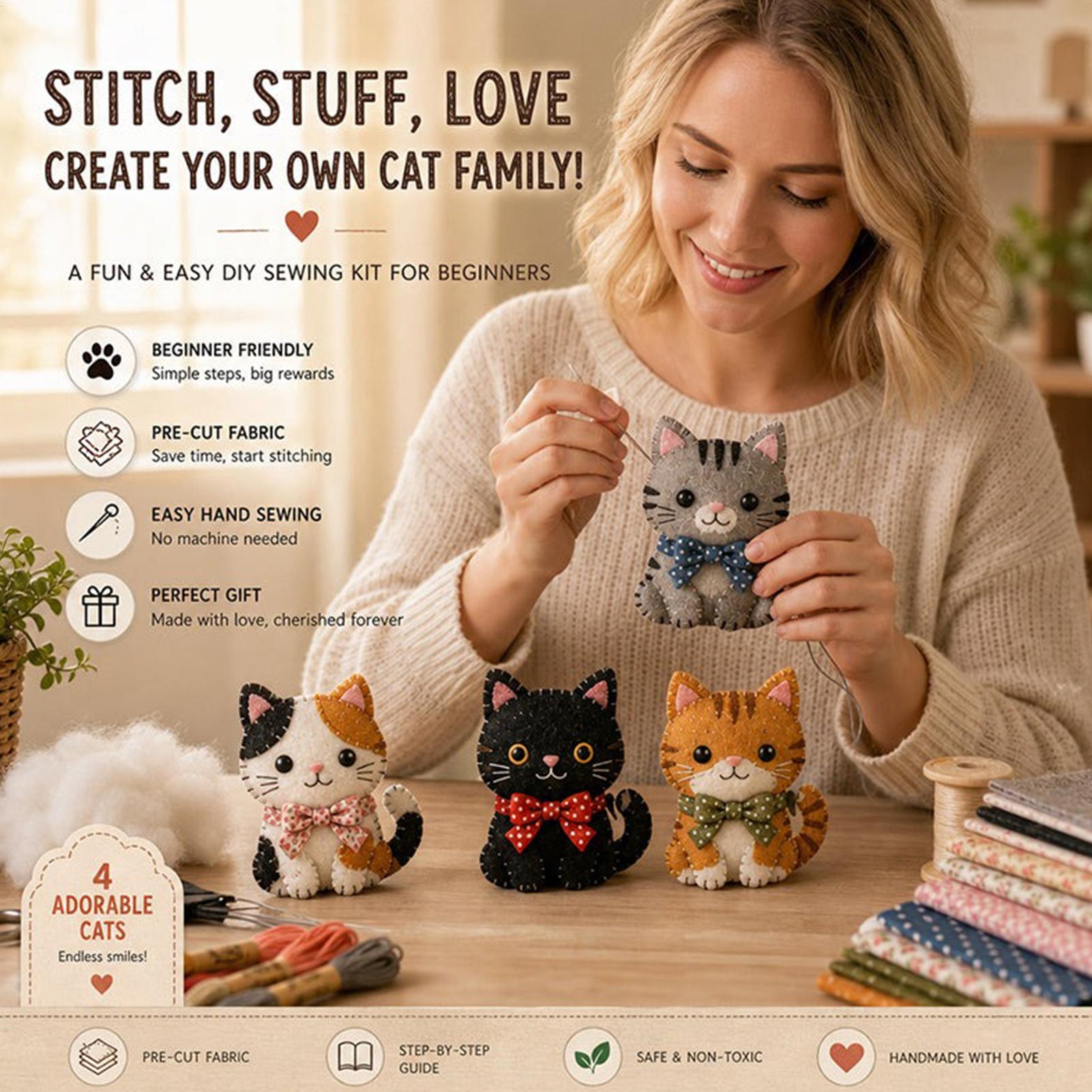 Embroidery Paper - 3D Bead Animal Kit Mini Gnome