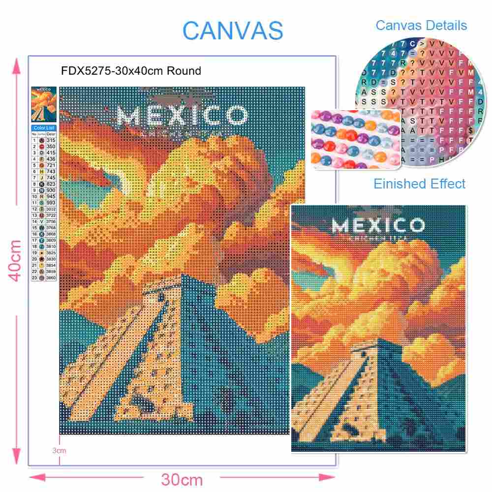 5D DIY Diamond Painting Pokemo - Embroidery Canvas review and price