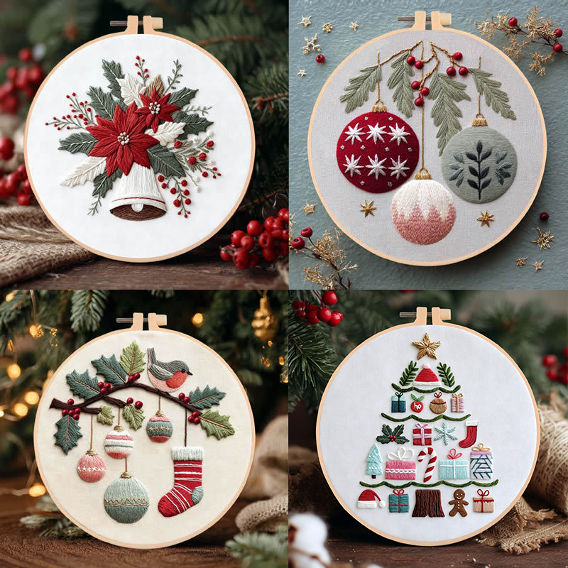 DIY Embroidery Christmas Tree  - Embroidery Origin review and price