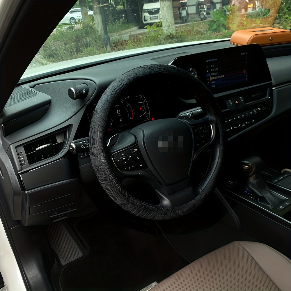 Car steering wheel cover, broc - Embroidery Hub review and price