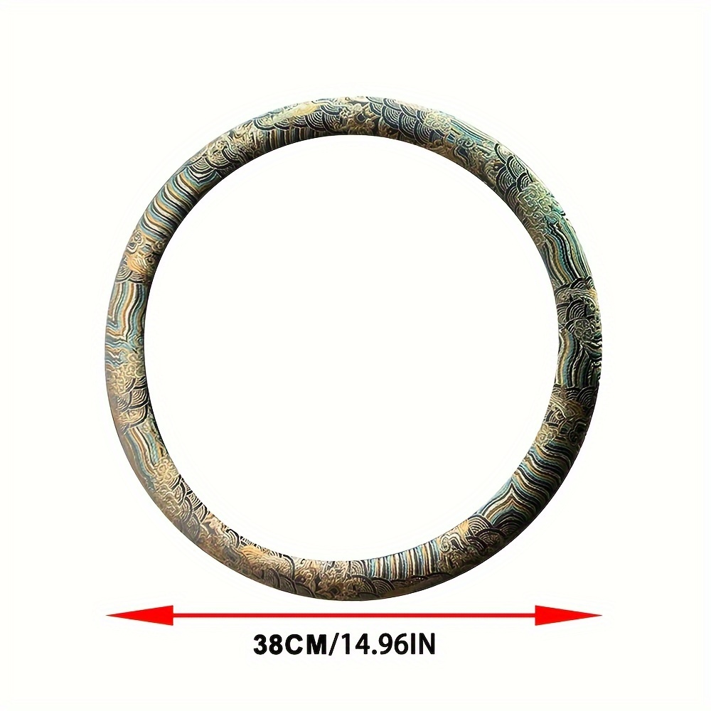 Car steering wheel cover, broc - Embroidery Hub review and price
