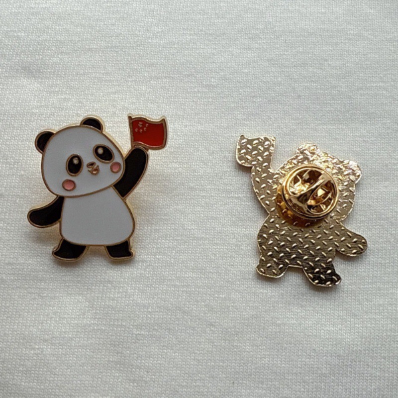 6pcs Cartoon China Panda Badge - Embroidery Fabric review and price