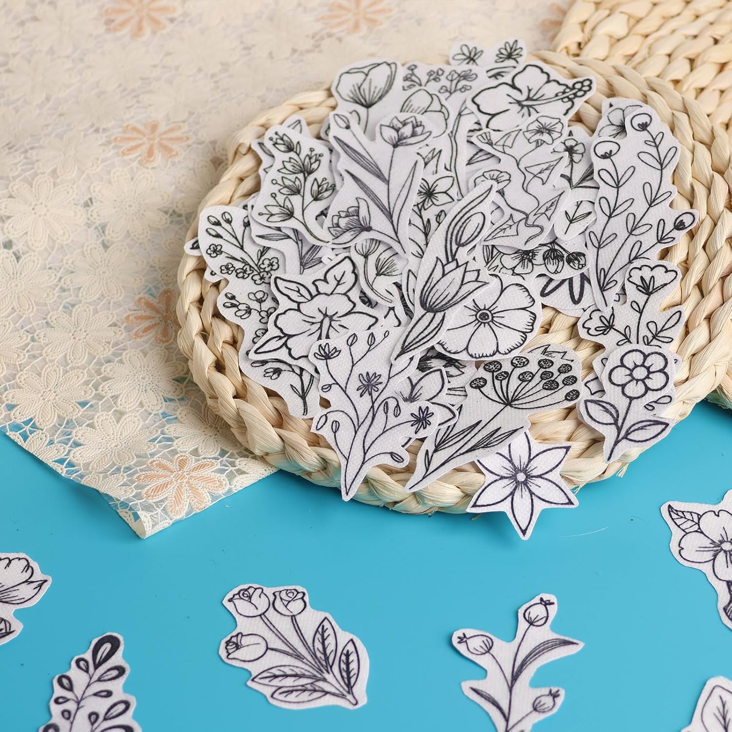 50Pcs Water Soluble Embroidery - Embroidery Paper review and price