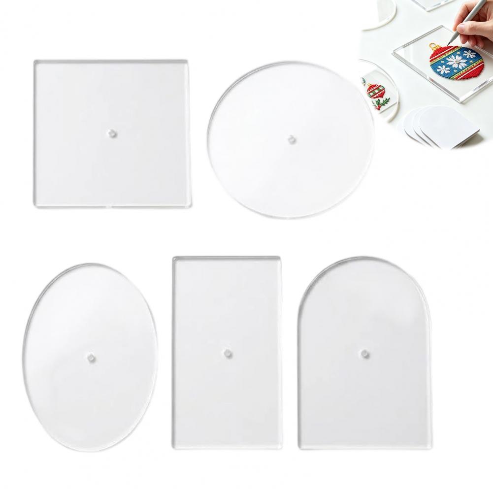 5PCS Embroidery Acrylic Templa - Embroidery Canvas review and price