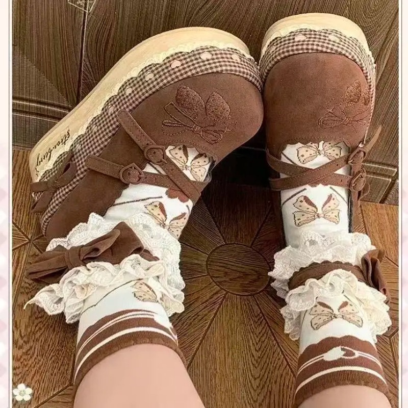 Lolita High Heels Height Incre - Embroidery Canvas review and price
