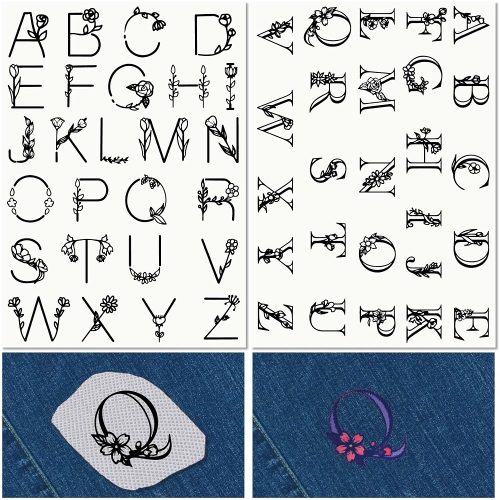 Letter A-Z Water Soluble Embro - Embroidery Paper review and price
