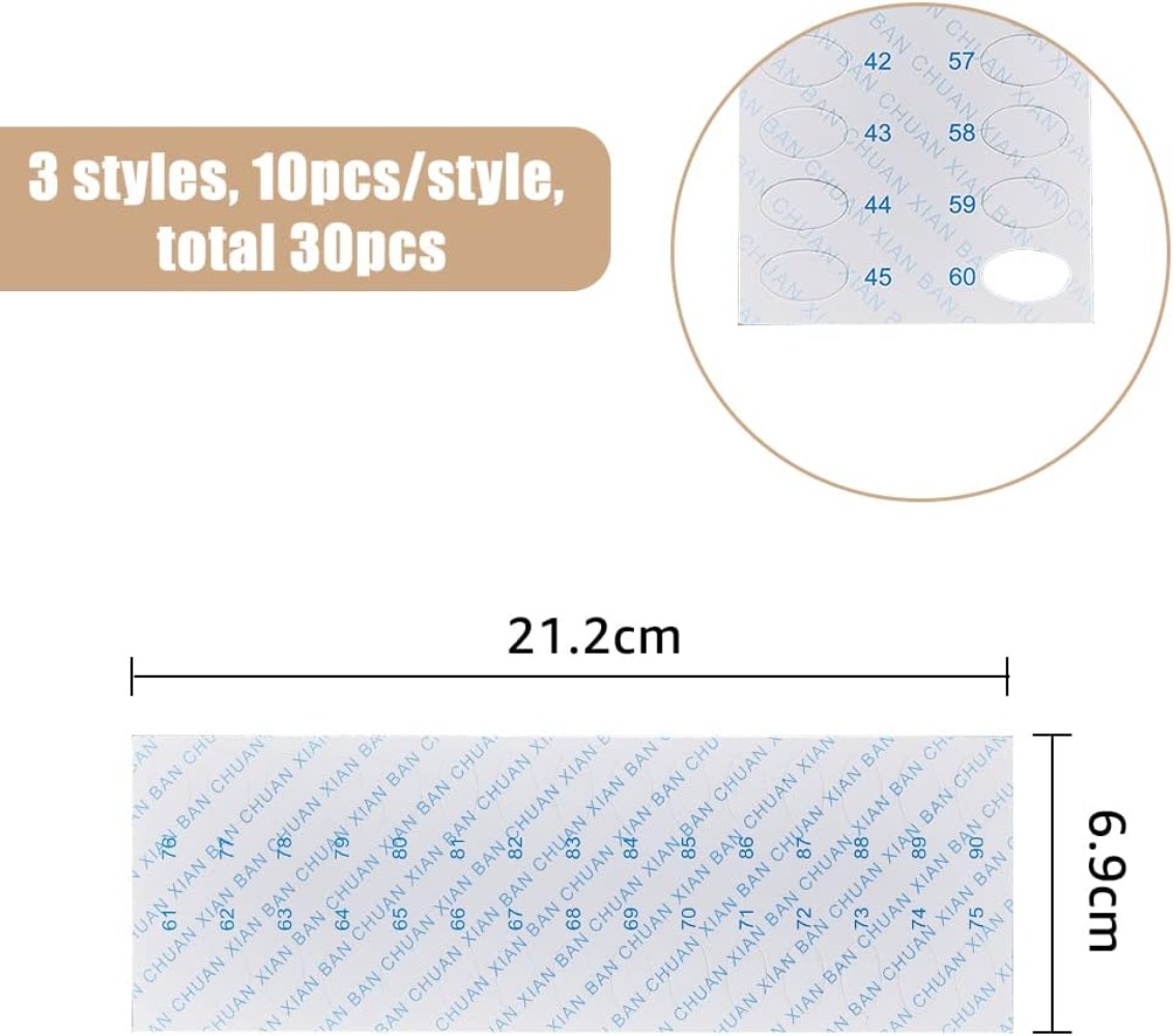 30Pcs 30 Positions Embroidery  - Embroidery Paper review and price