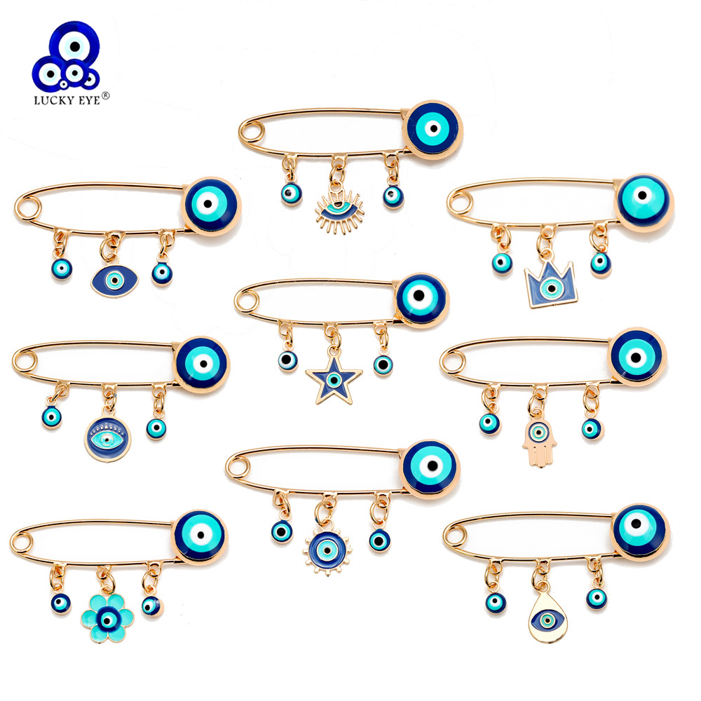 Lucky Eye Blue Turkish Evil Ey - Embroidery Kiss review and price