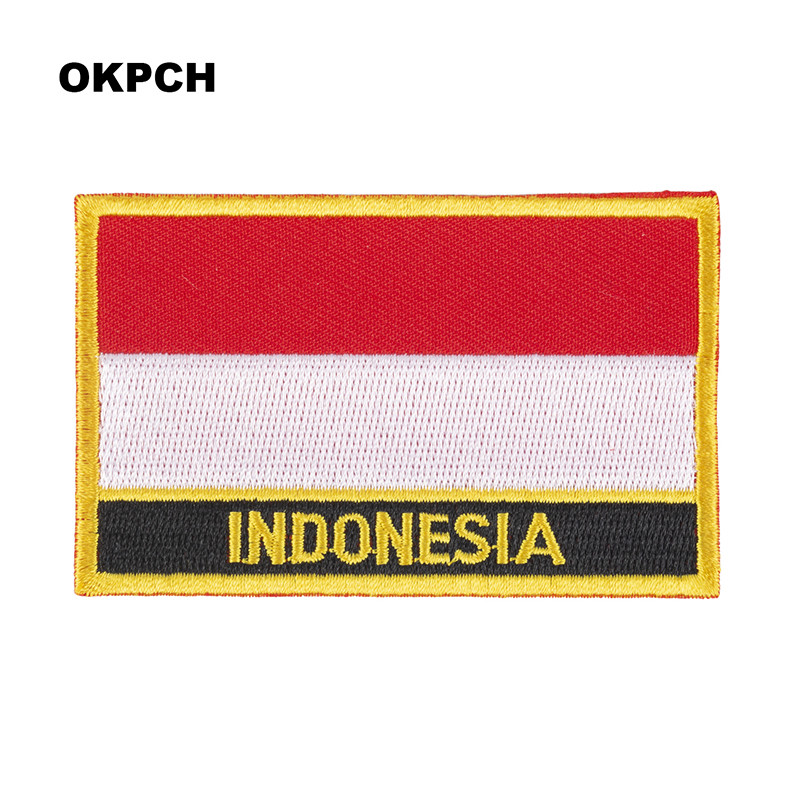 Indonesia Flag Embroidery Patc - Embroidery In Indonesia review and price