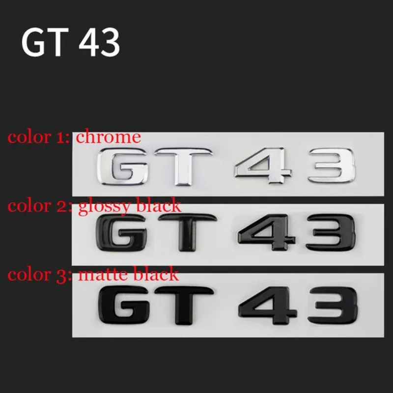 GT 43 Emblem Logo for Mercedes - Embroidery Hub review and price