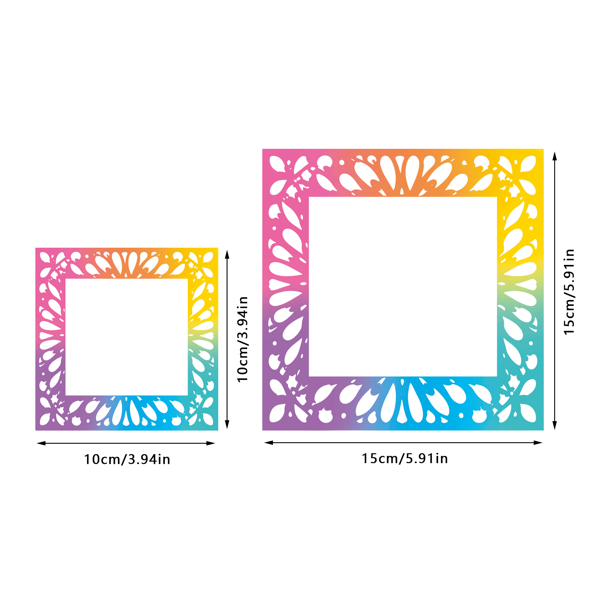 6Pcs 10/15cm Optional Diamond  - Embroidery Paper review and price