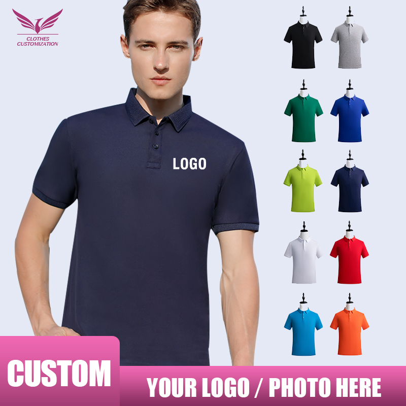 Personality Customization Polo - Embroidery Men Shirt review and price