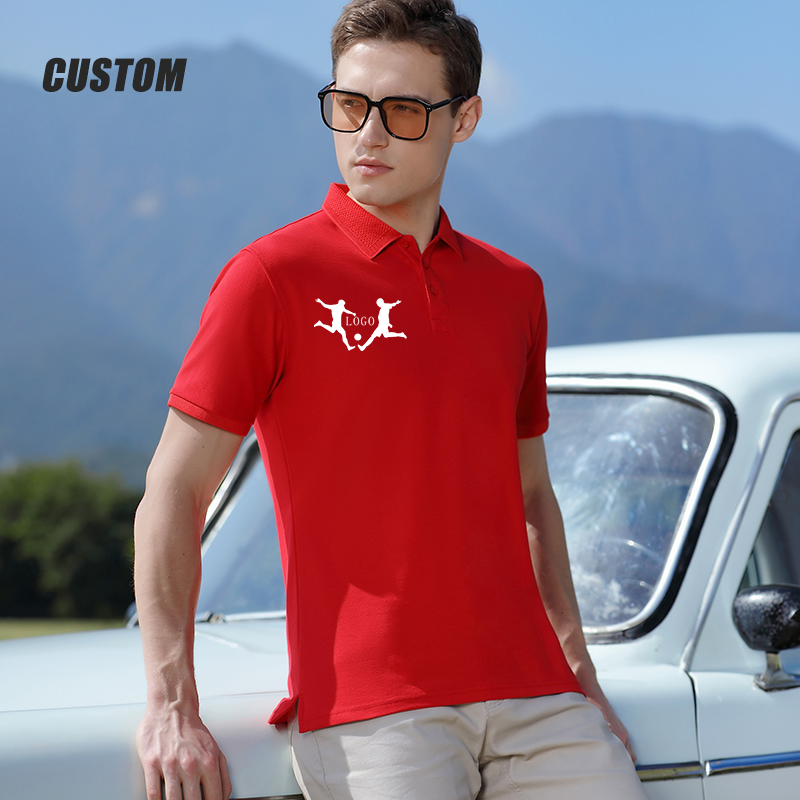 Personality Customization Polo - Embroidery Men Shirt review and price