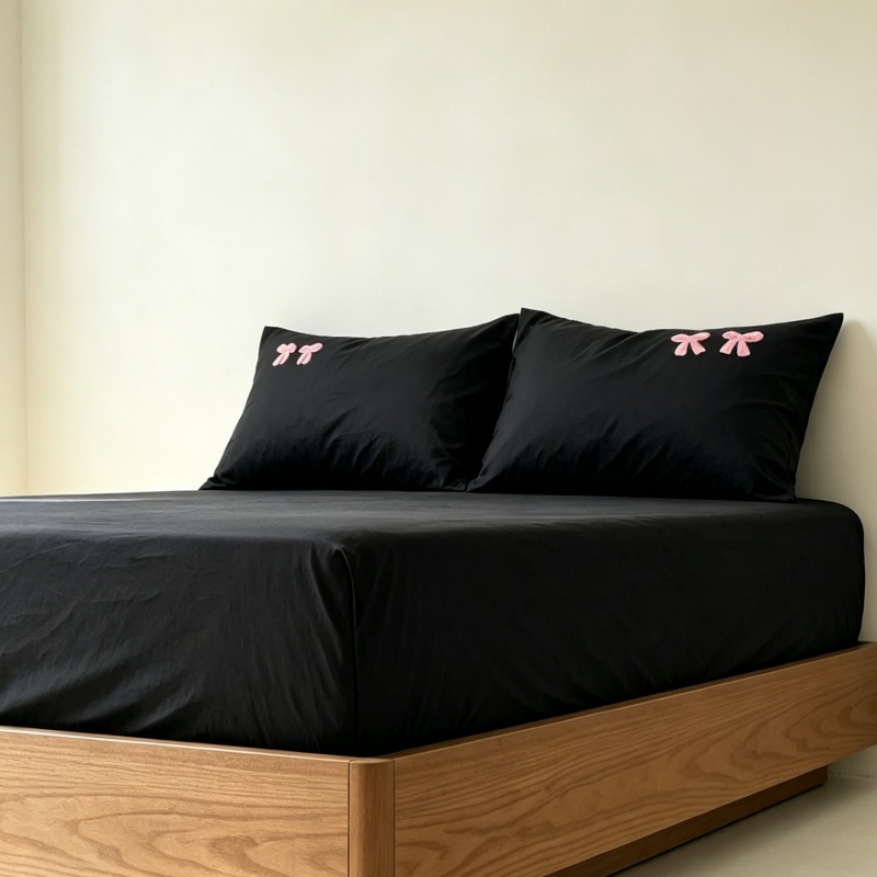 3Pcs Fitted Bed Sheet With Ela - Embroidery Paper review and price