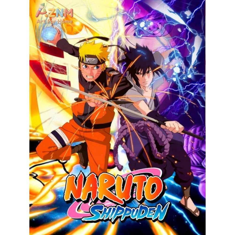 Frameless 1pc Naruto Class Sev - Embroidery Canvas review and price