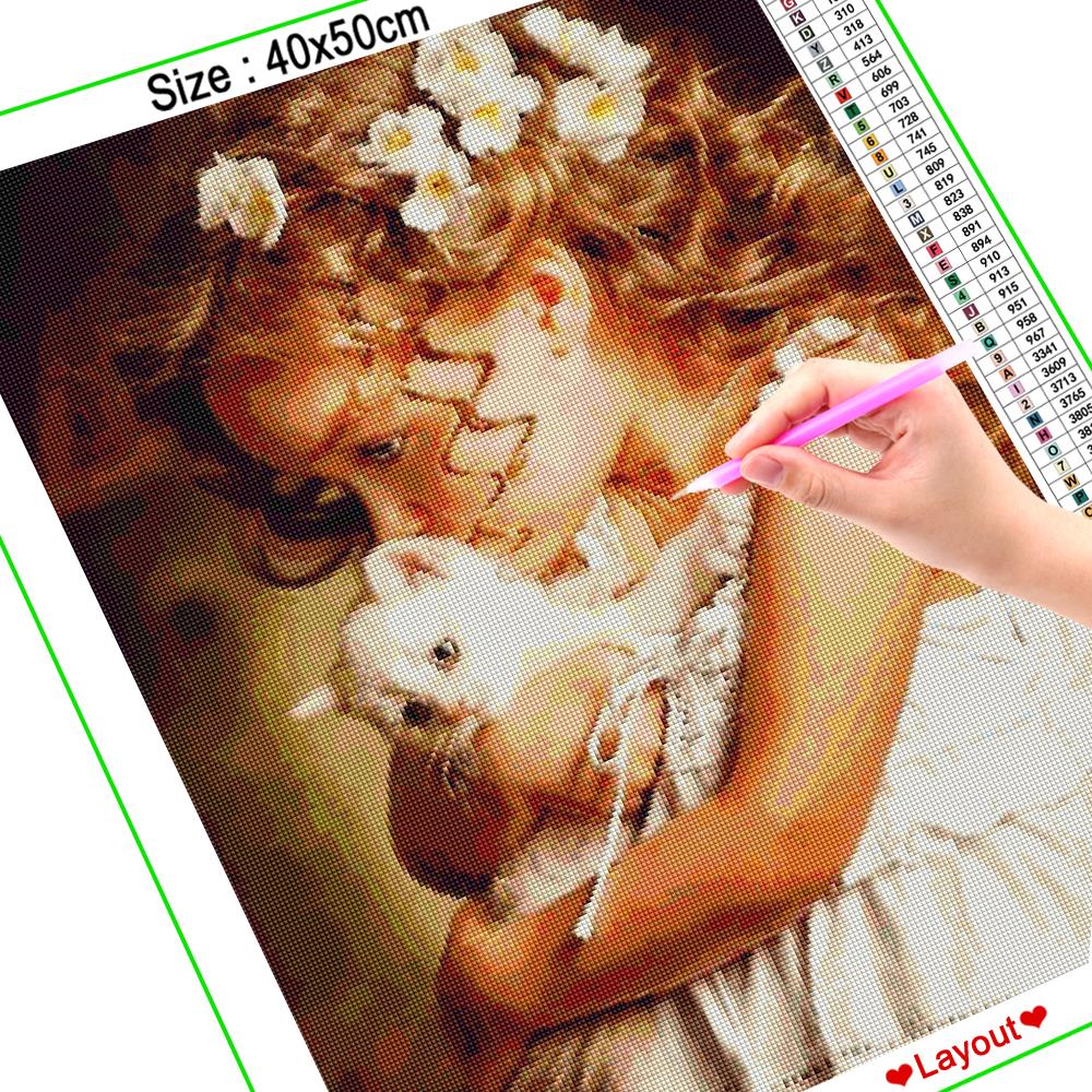 DIAPAI 5D Diamond Painting Ful - Embroidery Rabbit review and price
