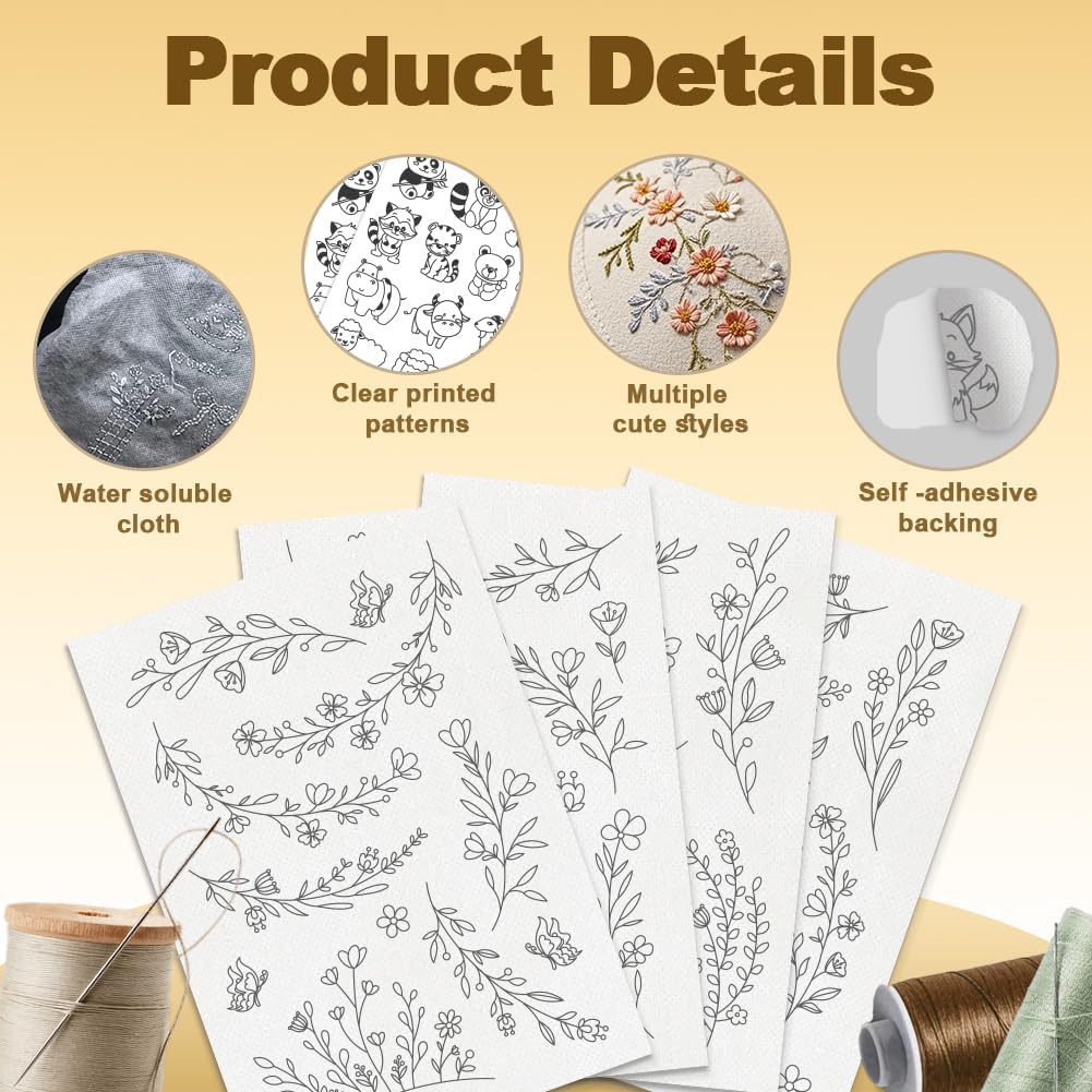 Water Soluble Embroidery Stabi - Embroidery Paper review and price