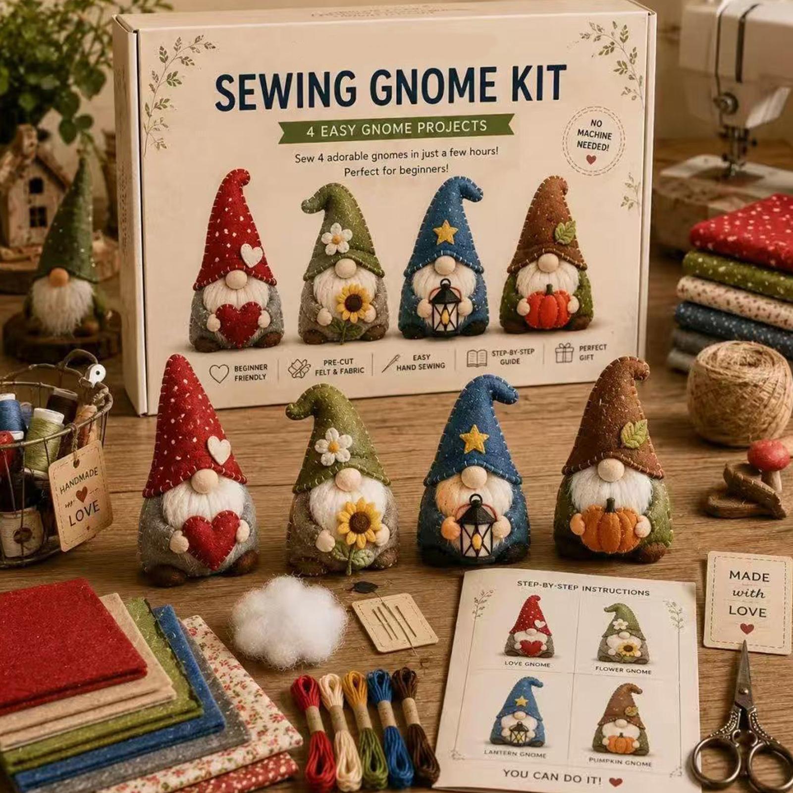 3D Bead Animal Kit Mini Gnome  - Embroidery Paper review and price