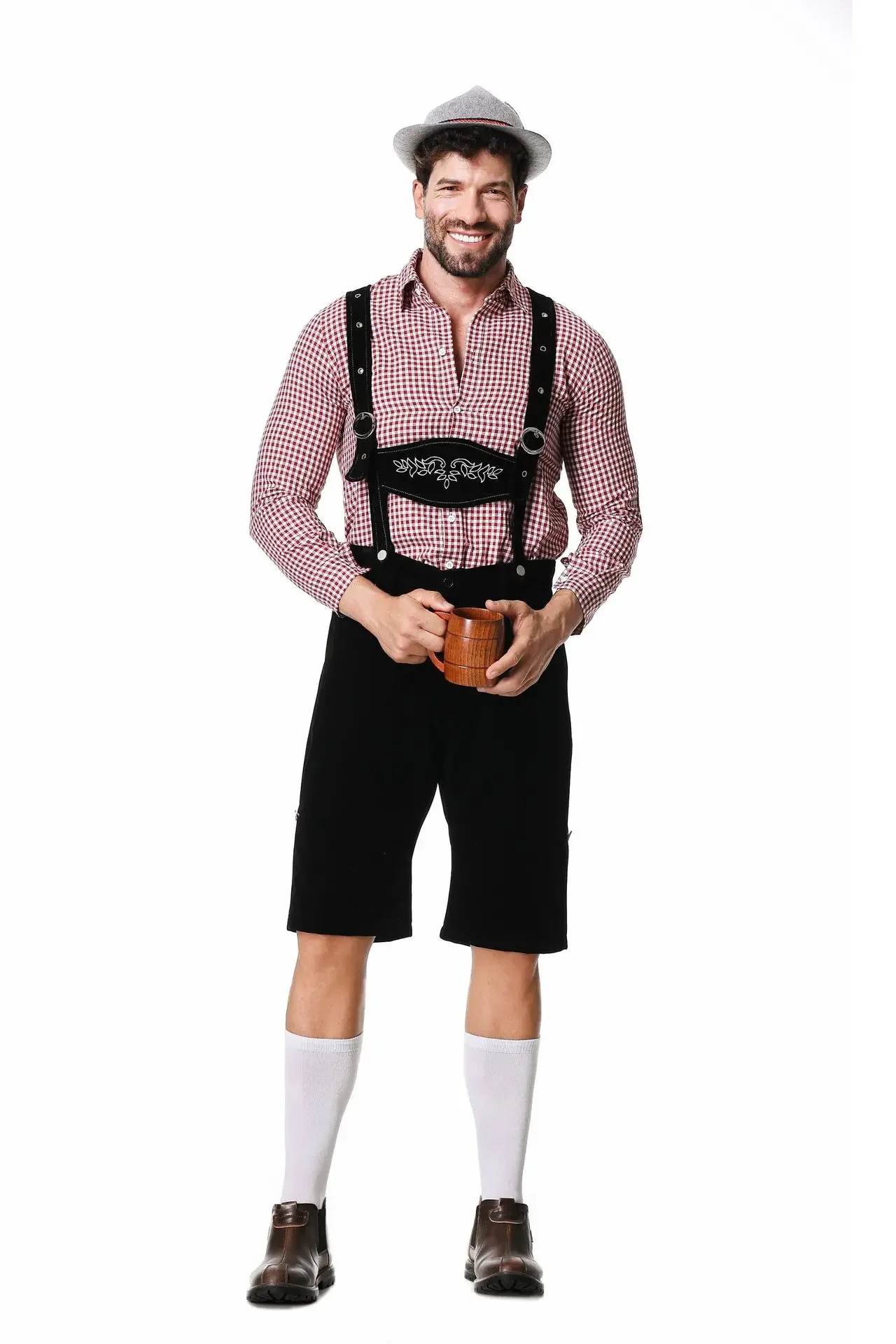 Germany Munich Traditional Okt - Embroidery Men Shirt review and price