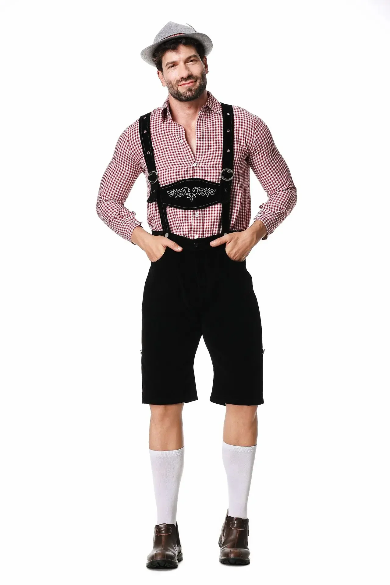 Germany Munich Traditional Okt - Embroidery Men Shirt review and price