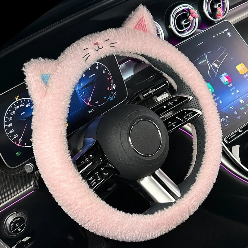 Adorable Plush Kitten Steering - Embroidery Hub review and price
