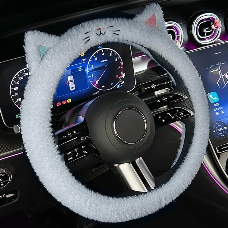 Adorable Plush Kitten Steering - Embroidery Hub review and price
