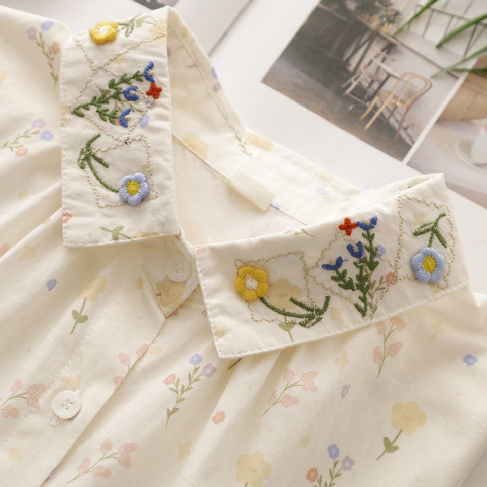 Clearance Sale of Summer Flora - Embroidery Men Shirt review and price