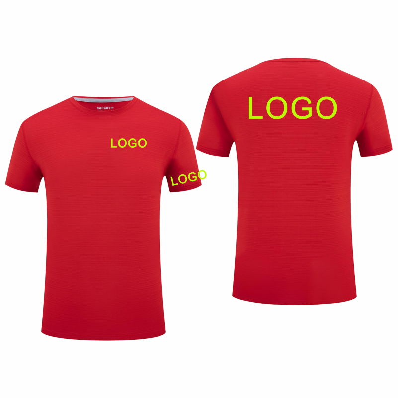 LOGO Customized Round Neck Sho - Embroidery Men Shirt review and price