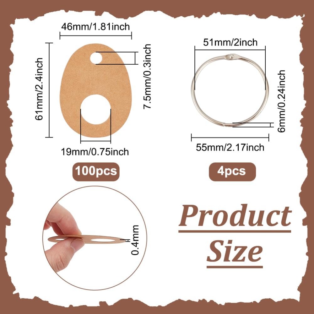 100Pcs Teardrop Floss Thread D - Embroidery Paper review and price